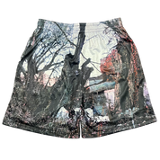 Black Sabbath Shorts en Mesh Brodés - Imprimé Tous Motifs Album (AOP Album)