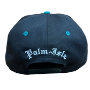 Stamp Casquette Snapback 5 Panneaux - Noir/Sarcelle