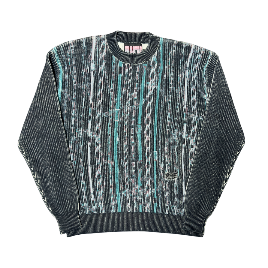 Chain Knit - Black