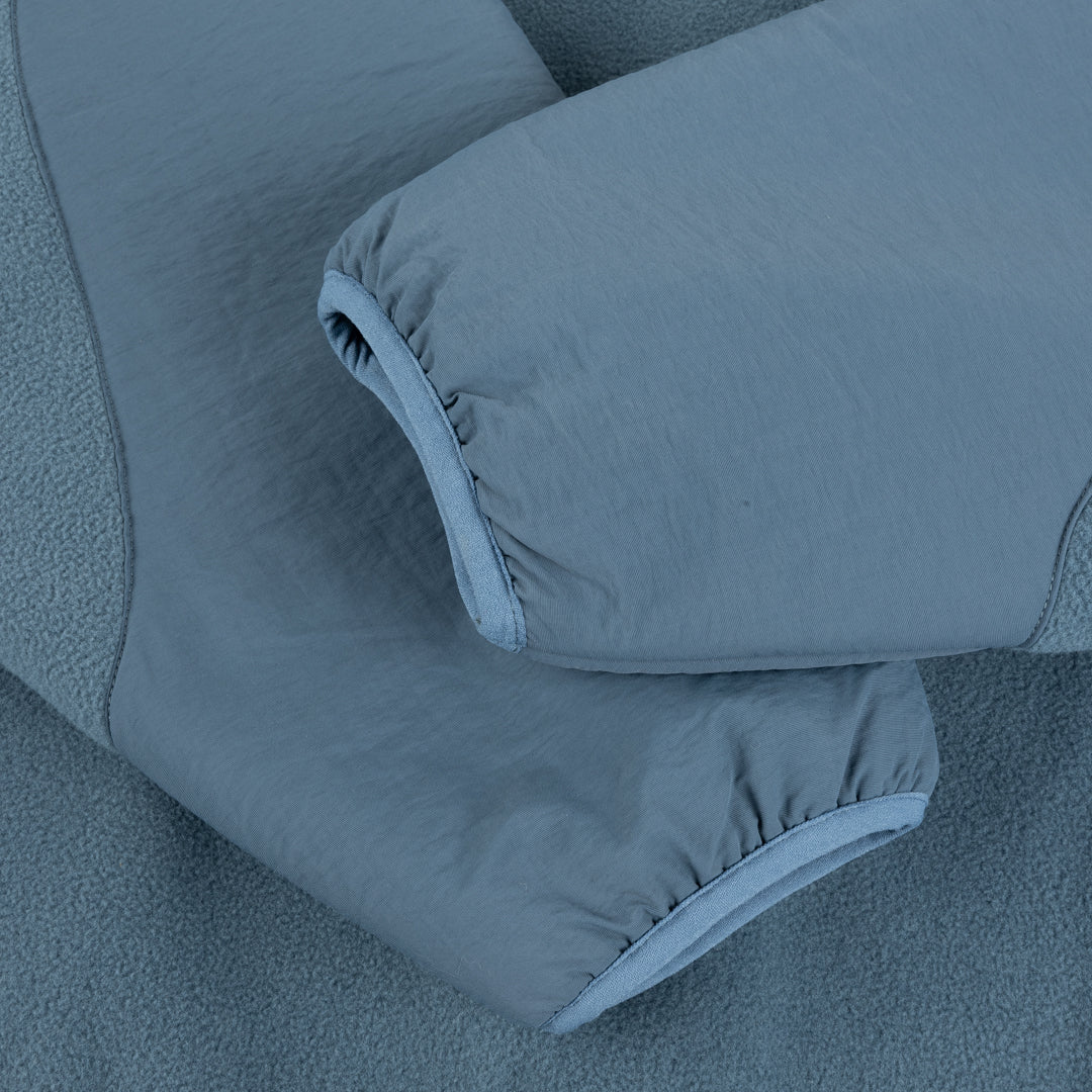 Heavyweight Fleece Jacket - Slate Blue
