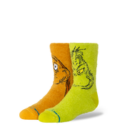 "The Grinch" Grinch And Max Crew Chaussettes Enfants - Vert