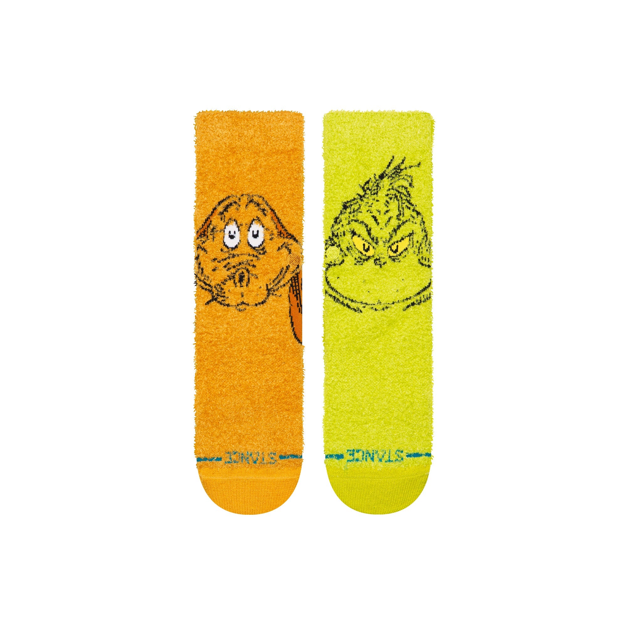 "The Grinch" Grinch And Max Crew Chaussettes Enfants - Vert