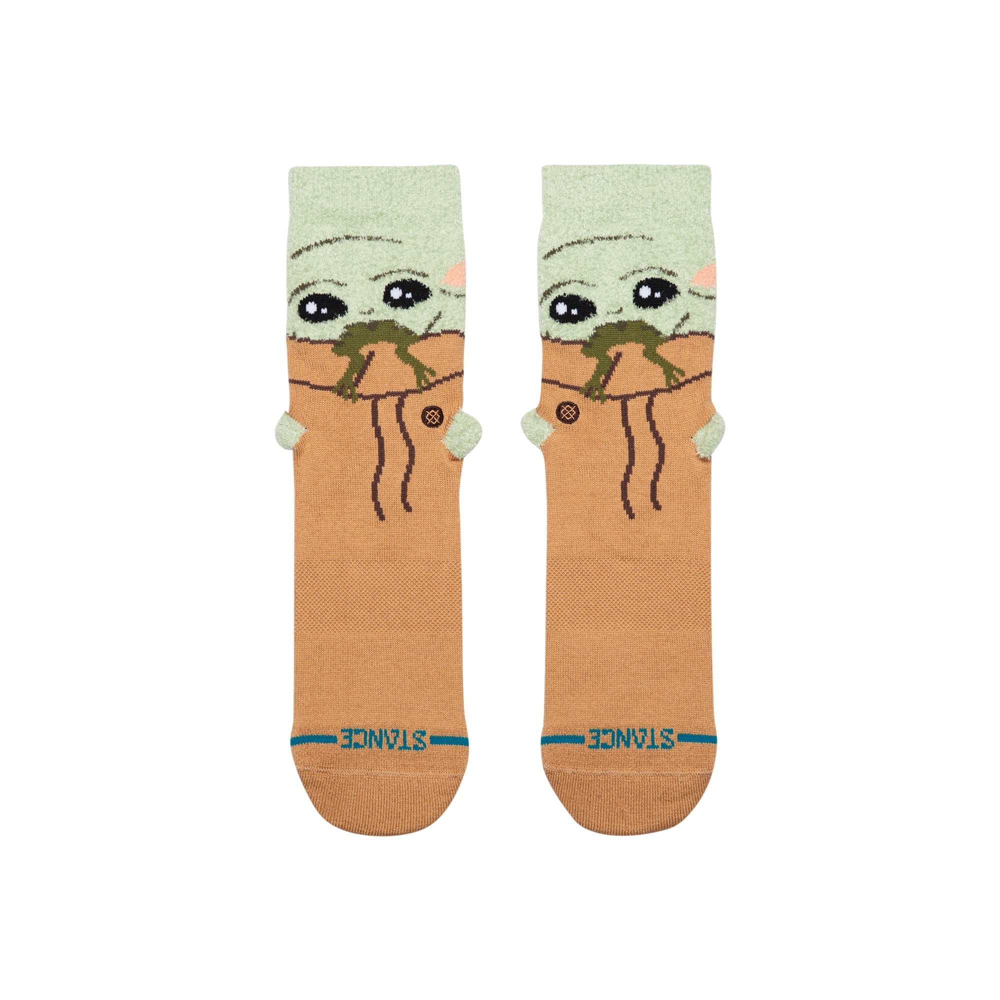 "Star Wars" Grogu Hungry Crew Chaussettes Enfants - Vert
