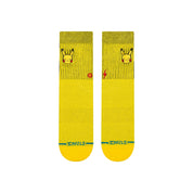 "Pokémon" Pikachu Crew Chaussettes Enfants - Jaune