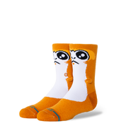 "Star Wars" Porg Crew Chaussettes Enfants - Marron