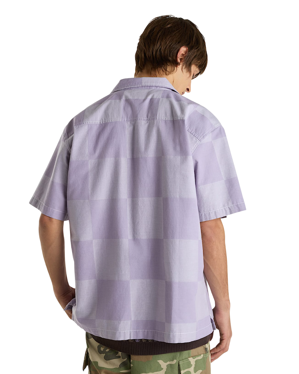 Kessler Chemise Tissée à Carreaux - Brume Pourpre/Brume du Soir