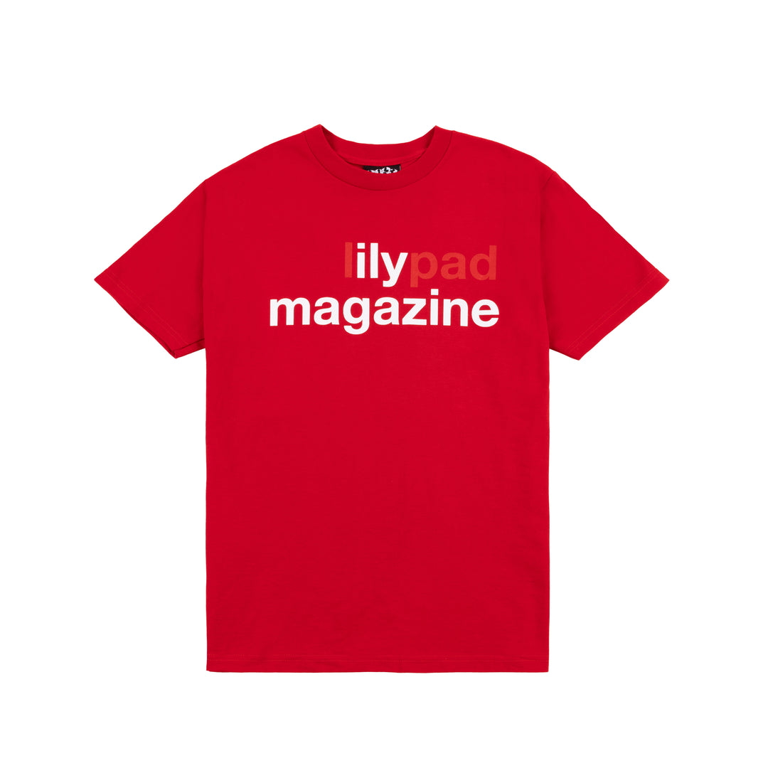 トップス Lily pad magazine S size Lilypad ILY Magazine T-Shirt - Red – Palm Isle Skateshop