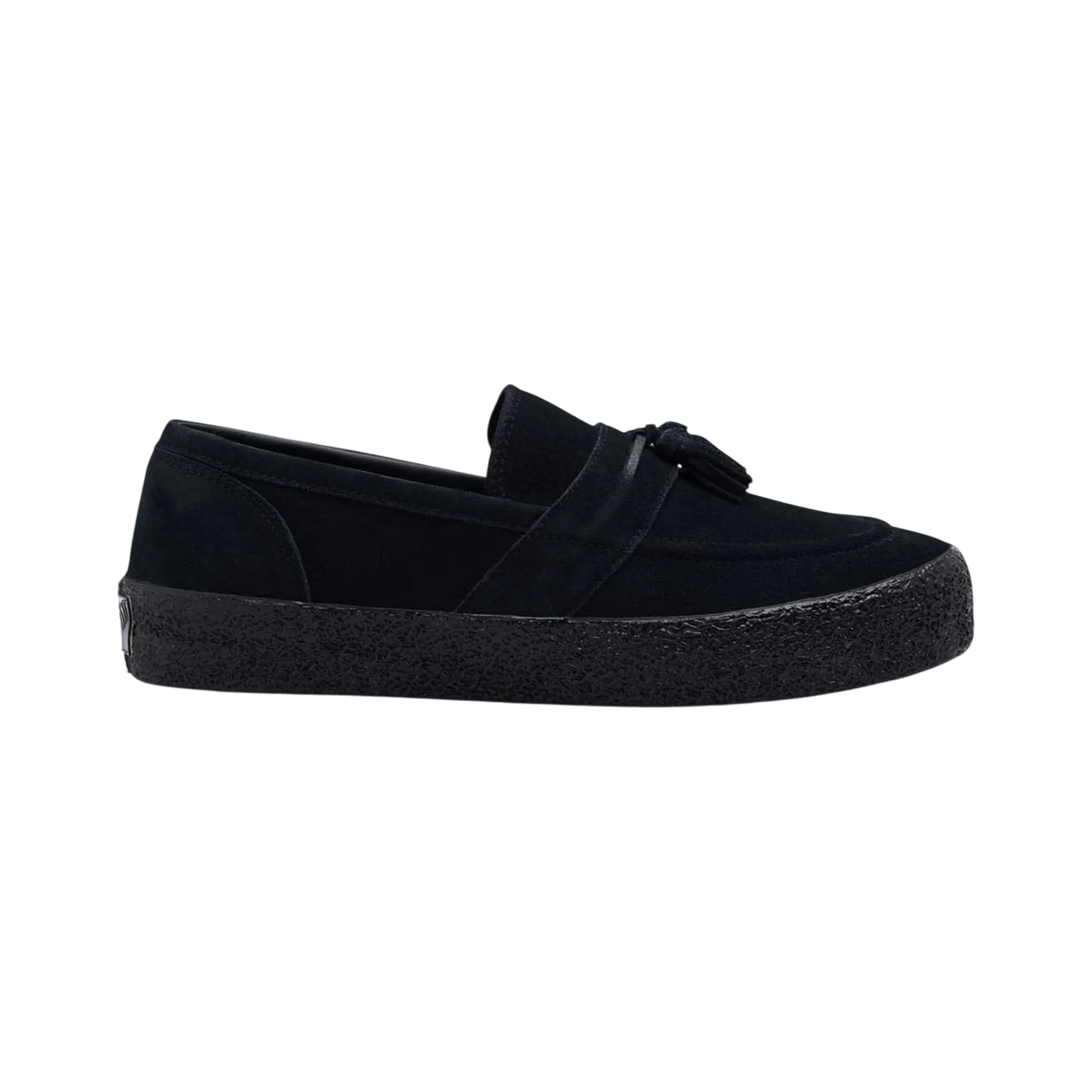 VM005 Loafer en Suède - Noir/Noir
