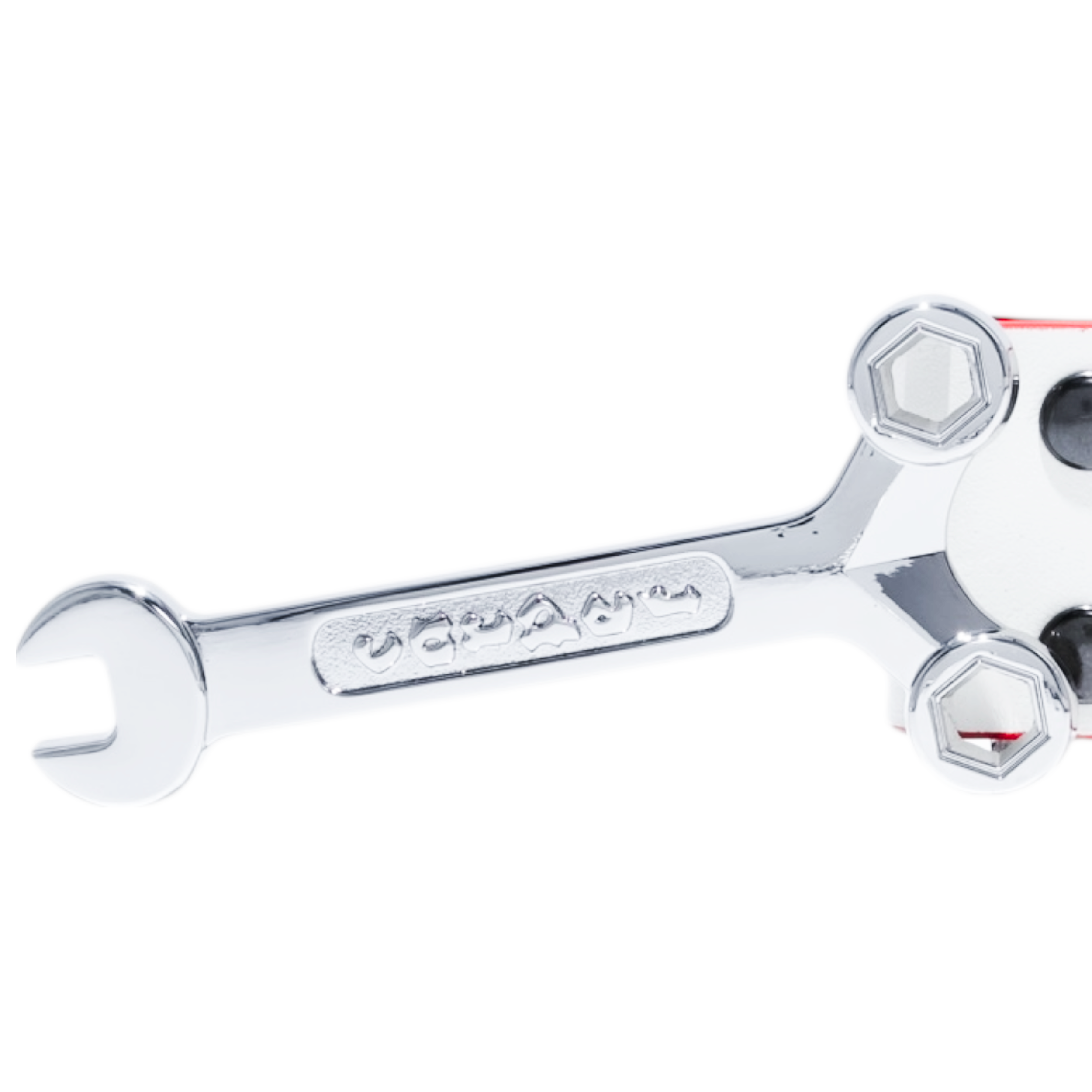 Ceinture en Cuir Cloutée - Blanc