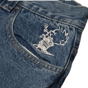 Nineties Jeans - Blue Denim