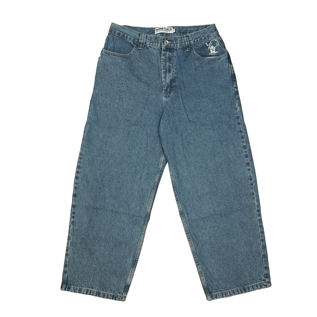 Nineties Jeans - Blue Denim