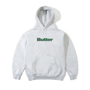 Outline Logo Sweat à Capuche - Gris Cendré