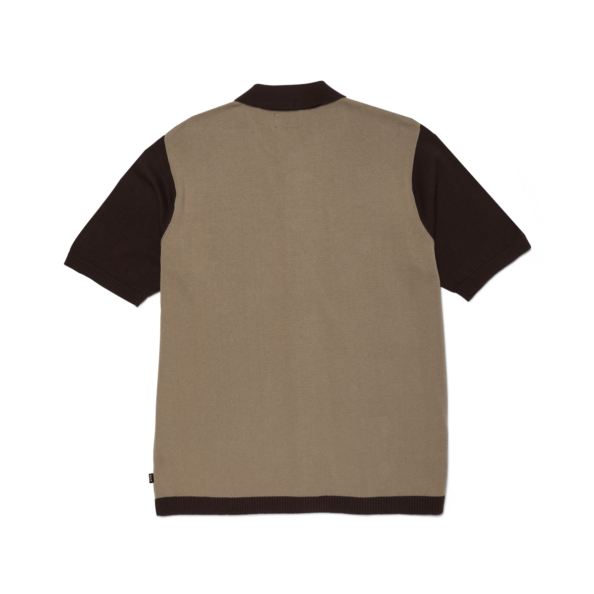 Pillar Knit Sweater - Brown