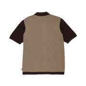 Pillar Knit Sweater - Brown