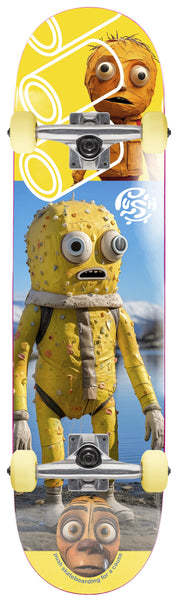 Yellow Man FP Planche Complète - 7.25"
