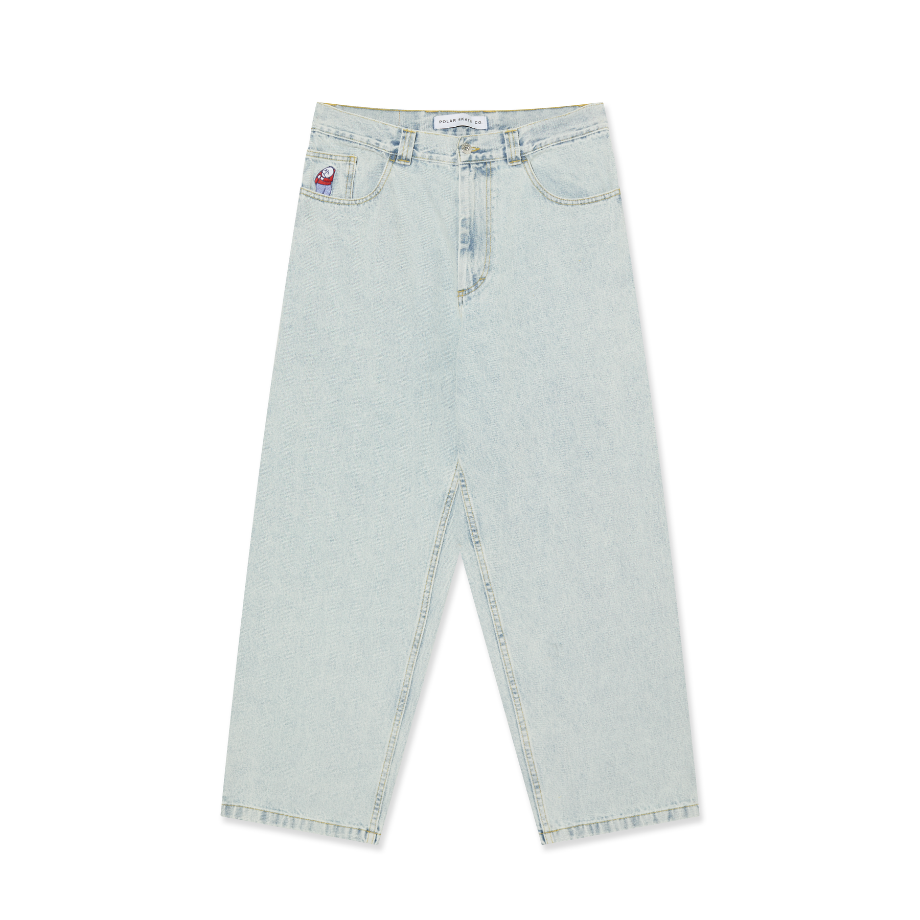 パンツ PolarSkate Co Big Boy Jeans Light Blue S Polar Skate Co. Big Boy Pants - Light Blue OG – Palm Isle Skateshop