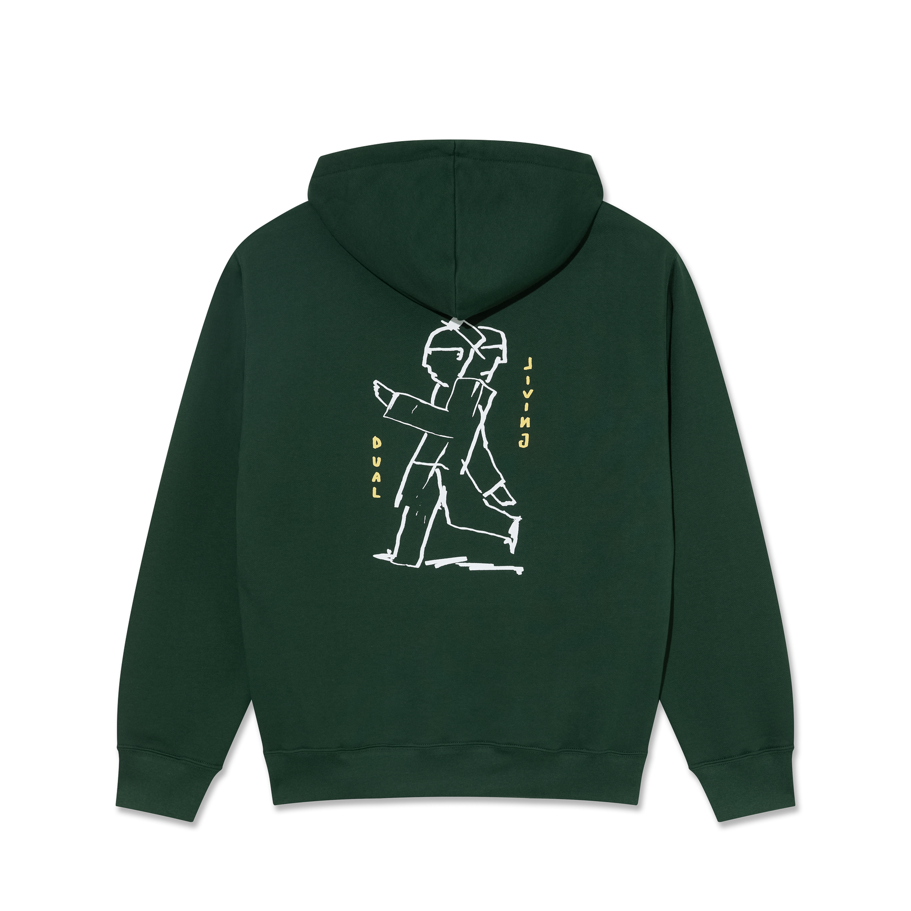 Dave Sweat à Capuche | Dual Living - Vert Foncé