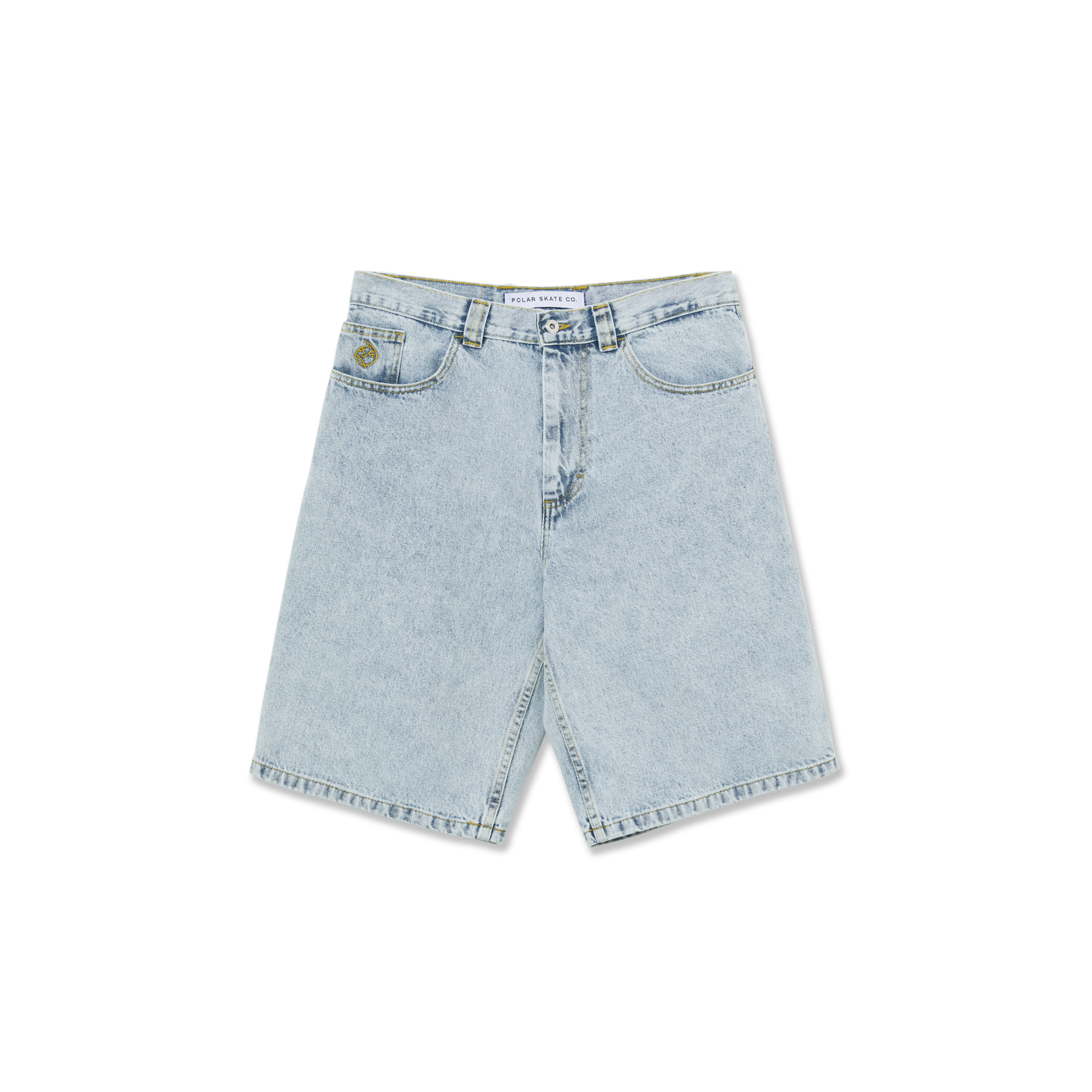 Polar Skate Co. Big Boy Shorts - Light Blue – Palm Isle Skateshop