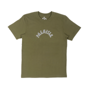 Popeye T-Shirt - Army Green/Grey