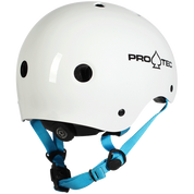 Casque Junior Classic Certifié - Blanc Brillant