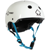 Casque Junior Classic Certifié - Blanc Brillant