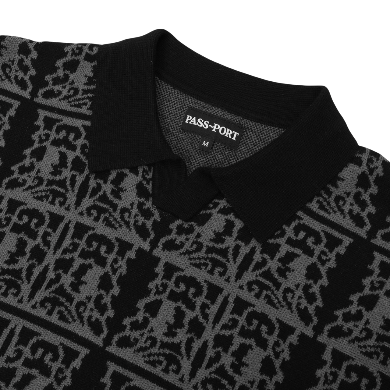 Fretworks Polo en Tricot - Noir