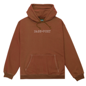 Sweat à Capuche Official en Coton Bio - Rouille Foncée