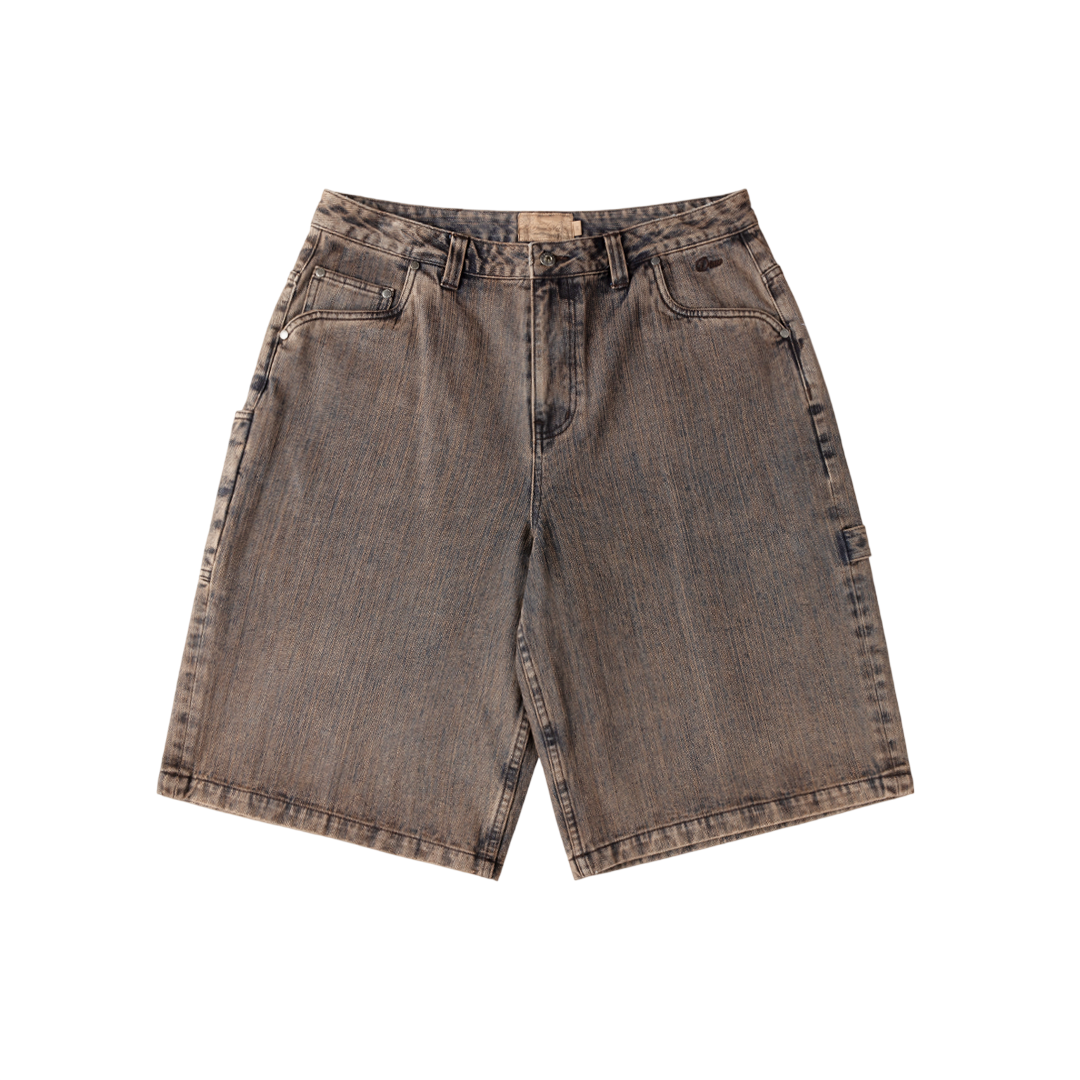【正規店購入】DIME CLASSIC DENIM SHORTS 30インチ Dime Classic Denim Shorts - Premium Brown – Palm Isle Skateshop