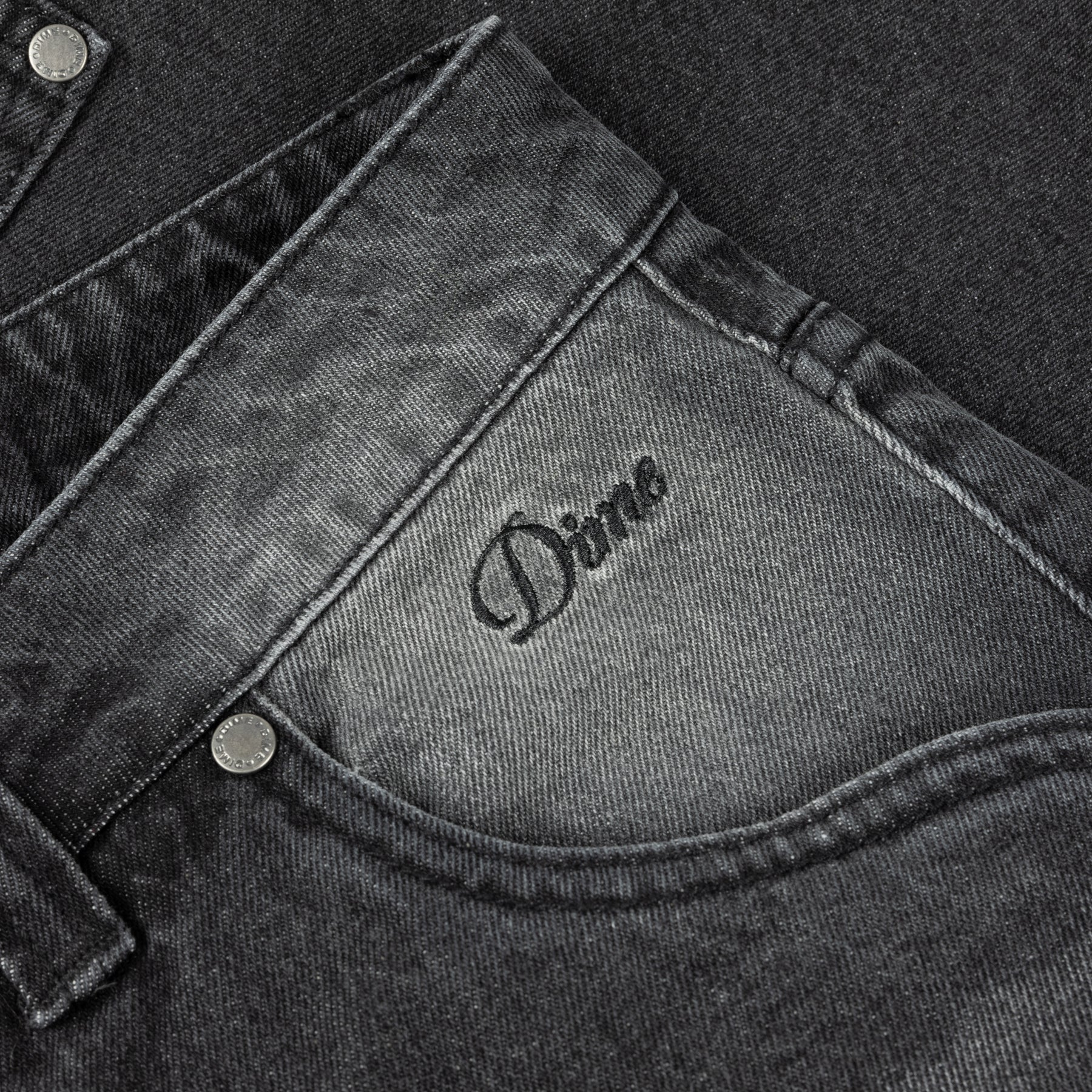 Short en Denim de Charpentier - Noir Sablé
