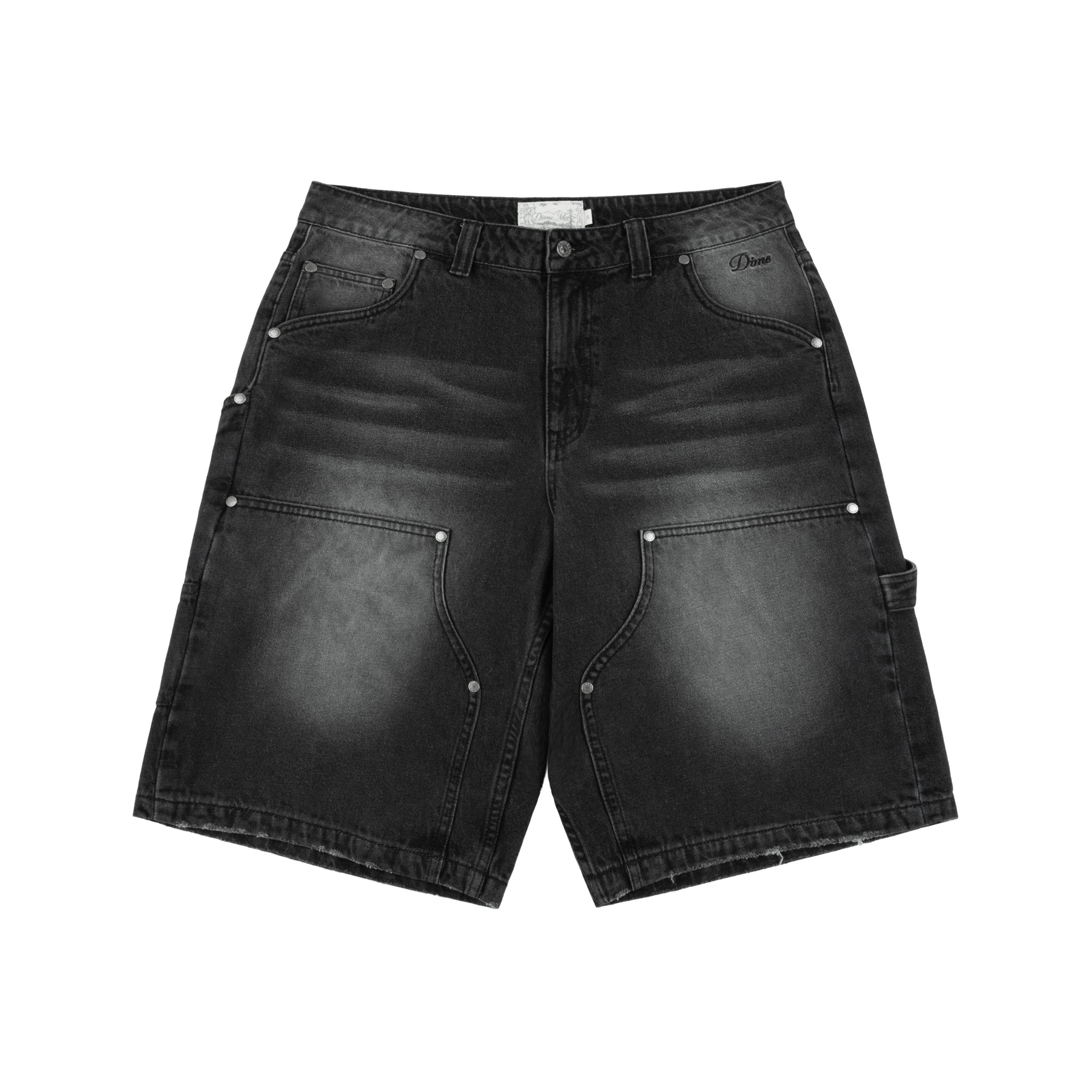 Dime Carpenter Denim Shorts - Sandblasted Black – Palm Isle Skateshop