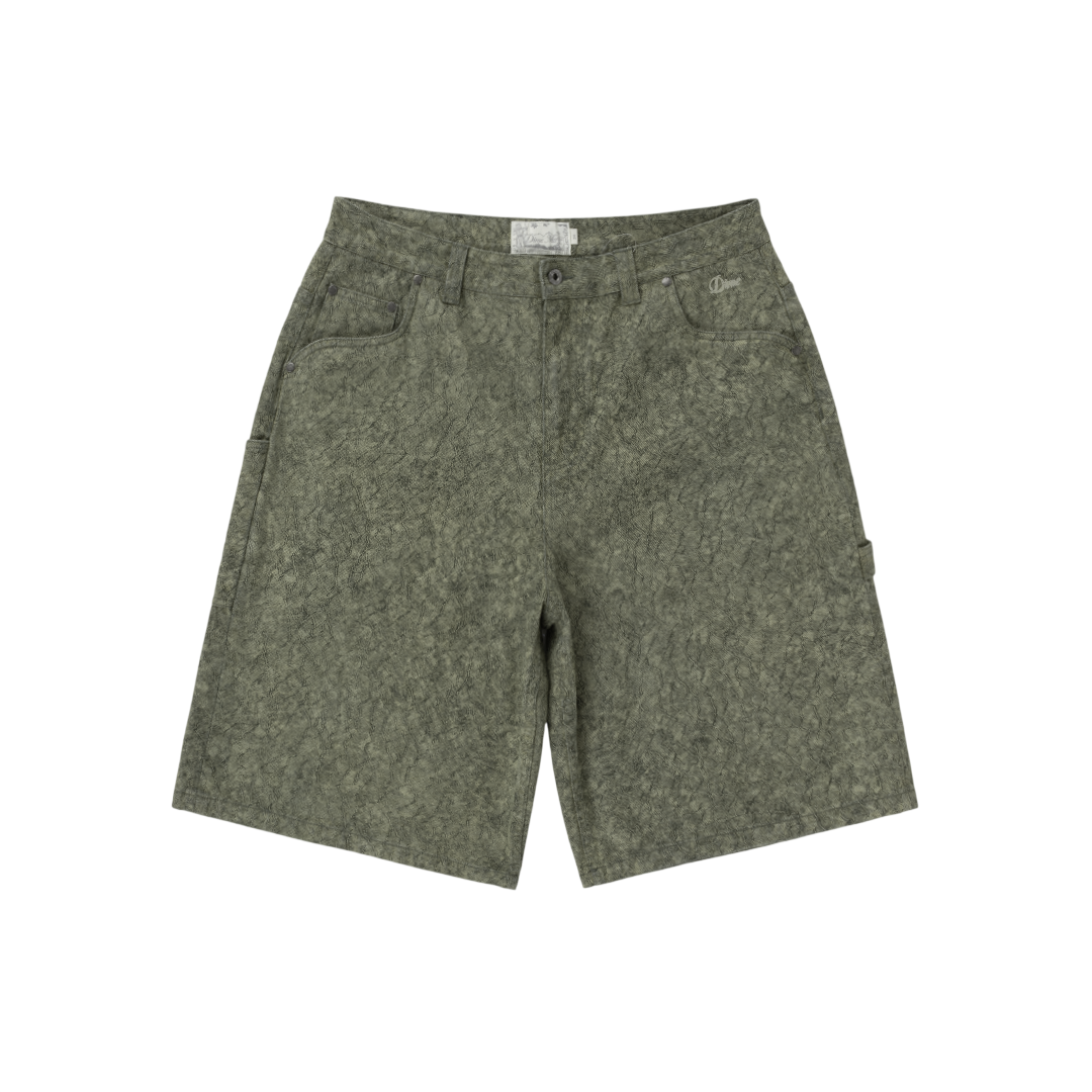Dime Classic Denim Shorts - Electric Green – Palm Isle Skateshop