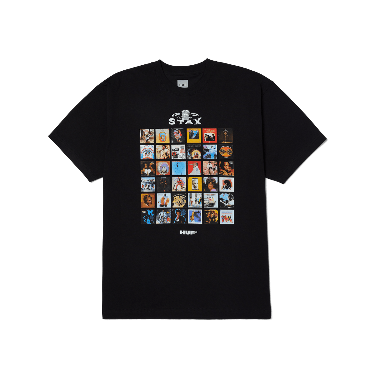 HUF x Stax Soulsville Usa T-Shirt - Noir