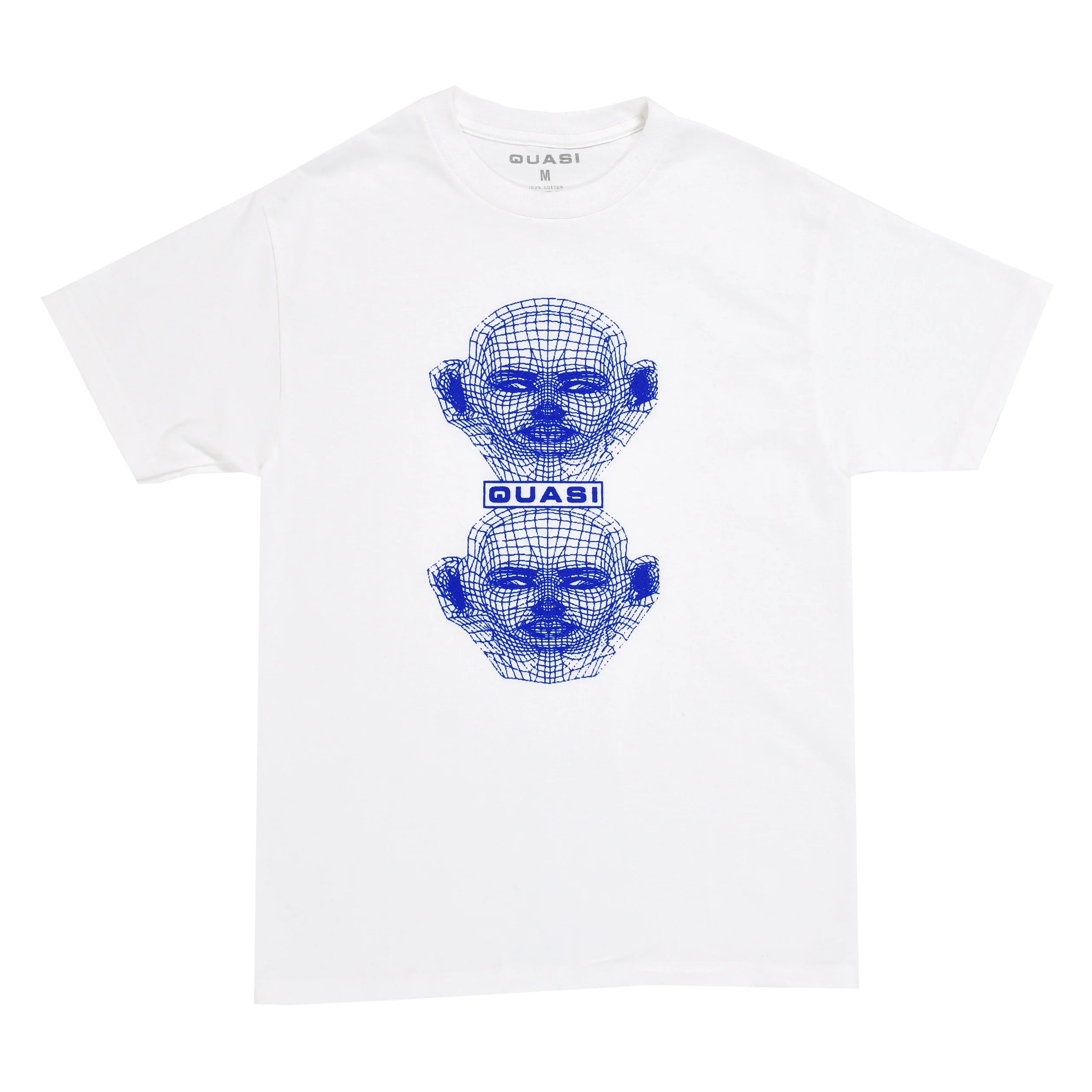 Quasi Twoface Tee - White – Palm Isle Skateshop
