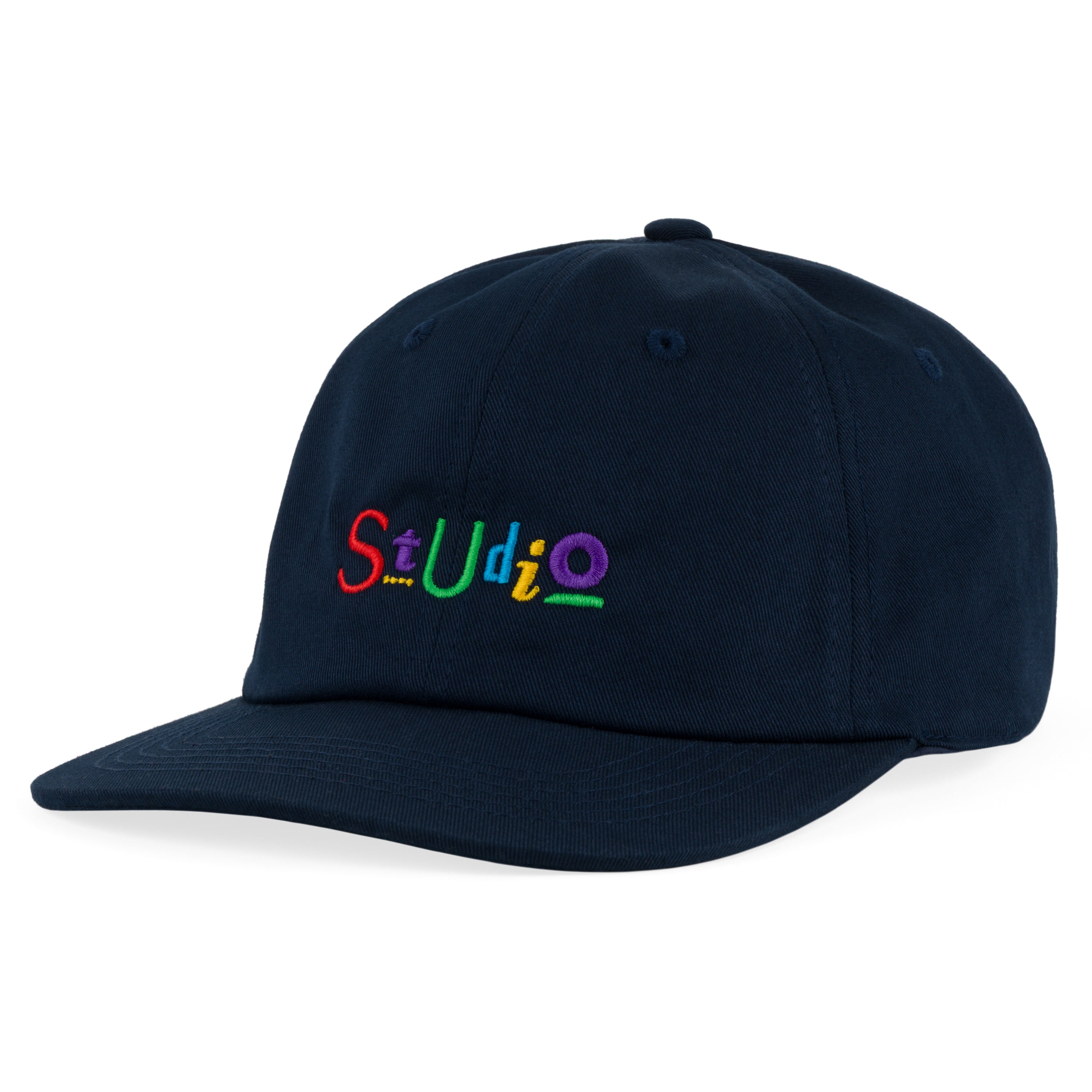 Multi Media - Casquette à 6 Pans - Bleu Marine