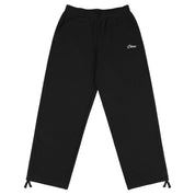 Pantalon de survêtement à petit logo cursif - Noir
