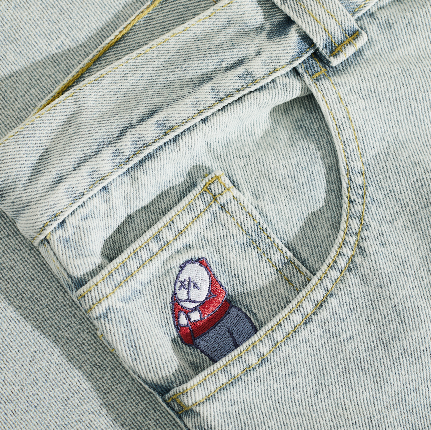 Big Boy Pantalon - Bleu Clair OG