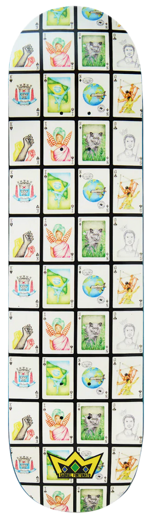 Gabriel Fortunato "Cards" Planche Noire - 8.25"