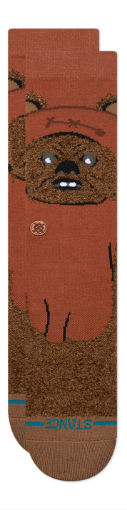 "Star Wars" Ewok Crew Chaussettes - Marron