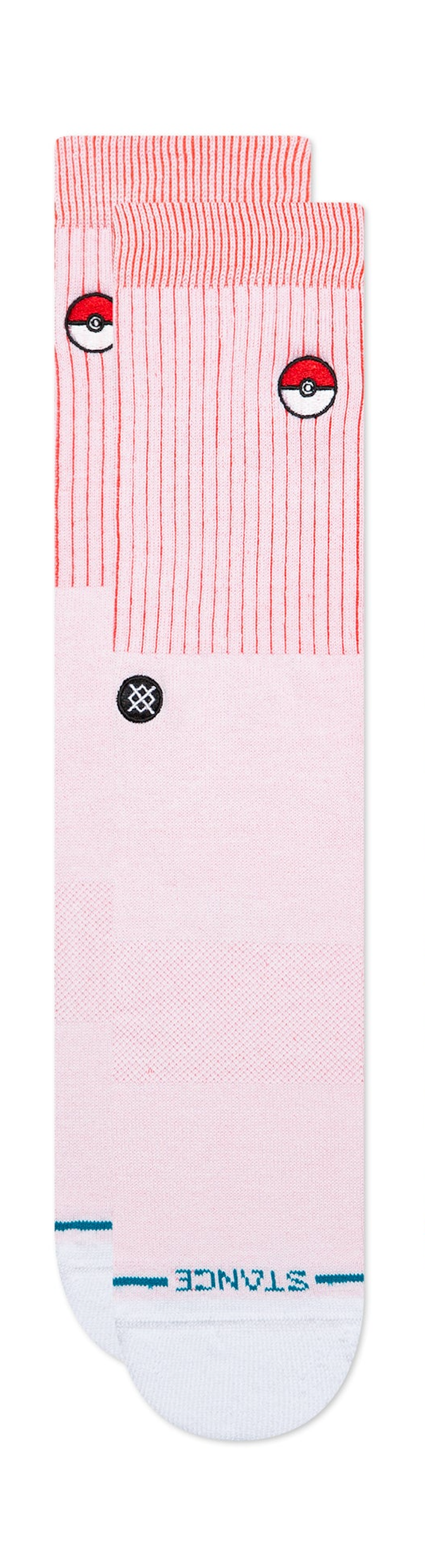 "Pokémon" Poké Ball Crew Chaussettes - Rouge
