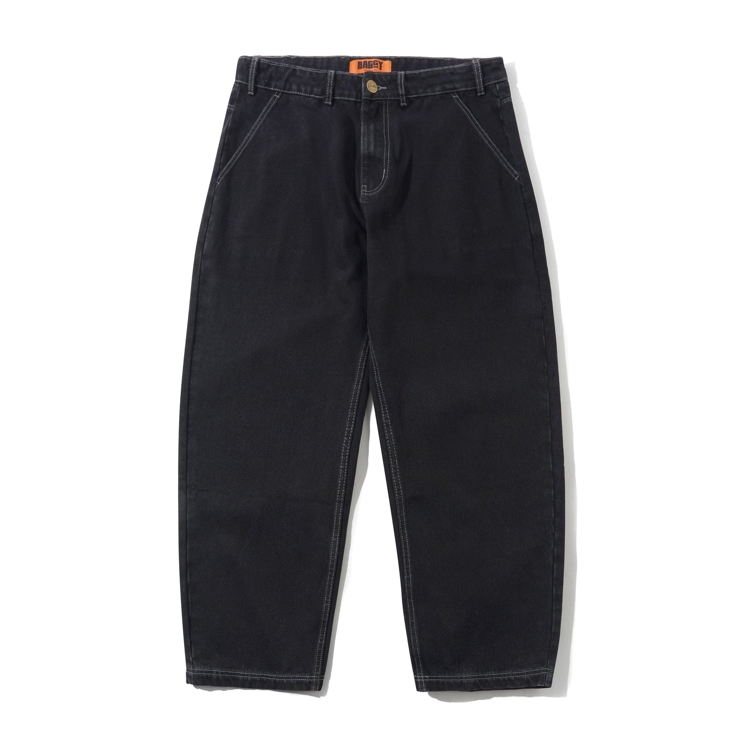 Scribble Jeans en Denim - Noir Délavé