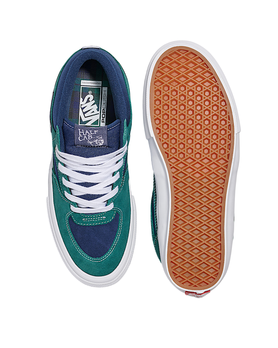 Skate Half Cab - Bleu/Vert Tartan