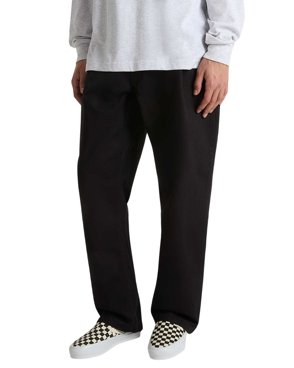 Skate Pantalon Plissé Large - Noir