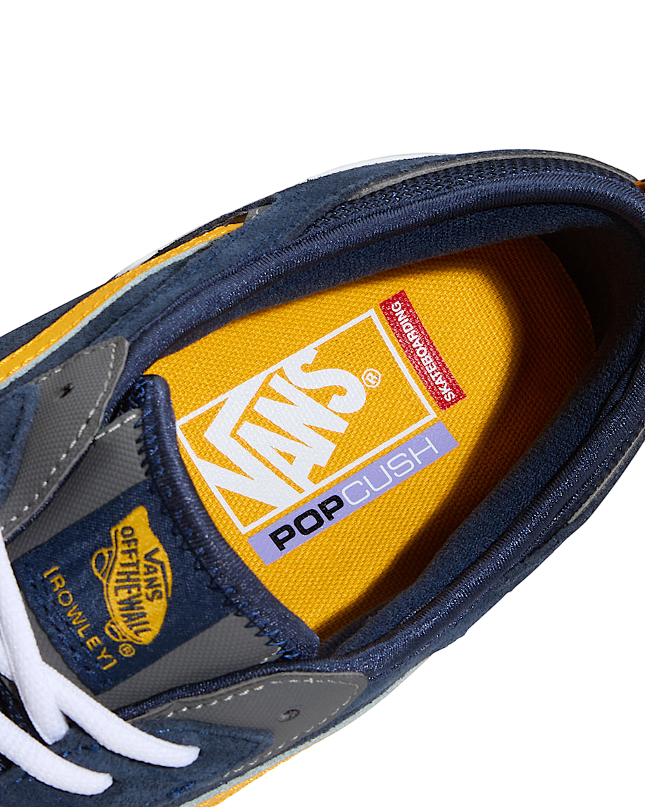 Skate Rowley - Bleu Marine/Jaune
