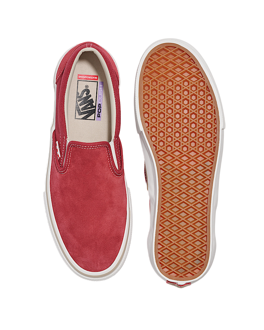 Skate Slip-On - Rouge Tomate Séchée