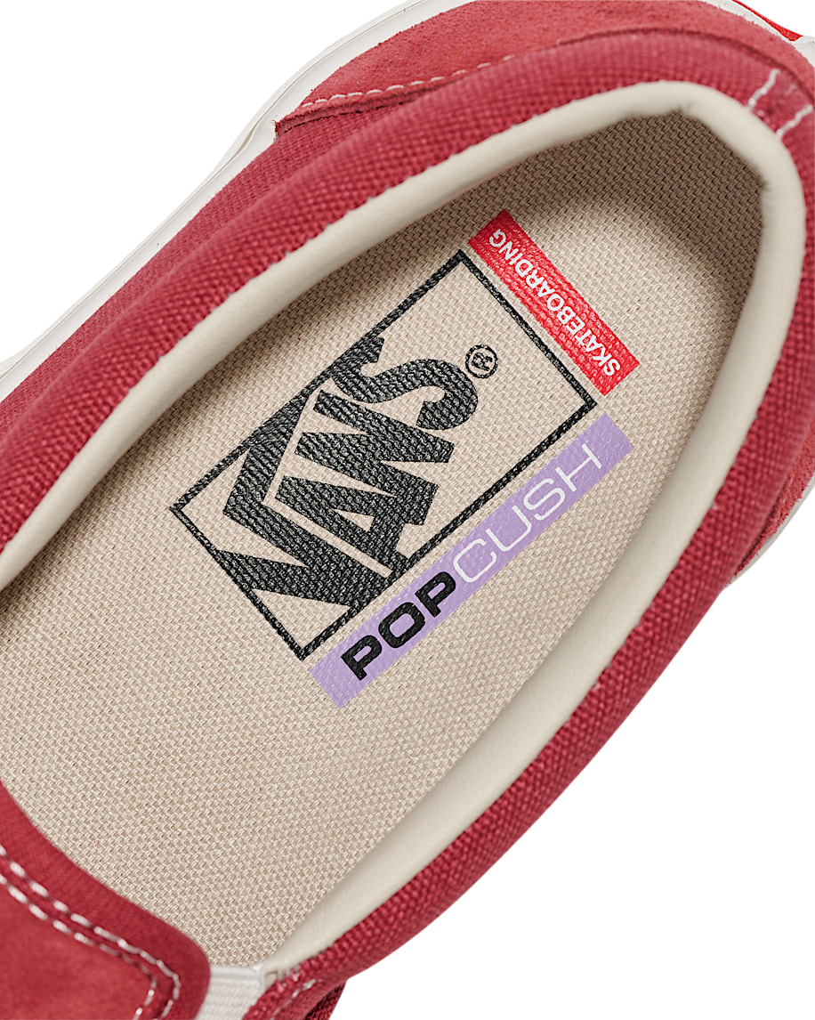 Skate Slip-On - Rouge Tomate Séchée