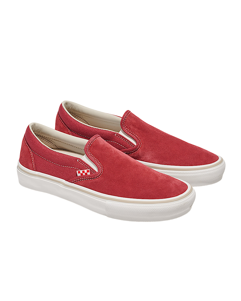 Skate Slip-On - Rouge Tomate Séchée