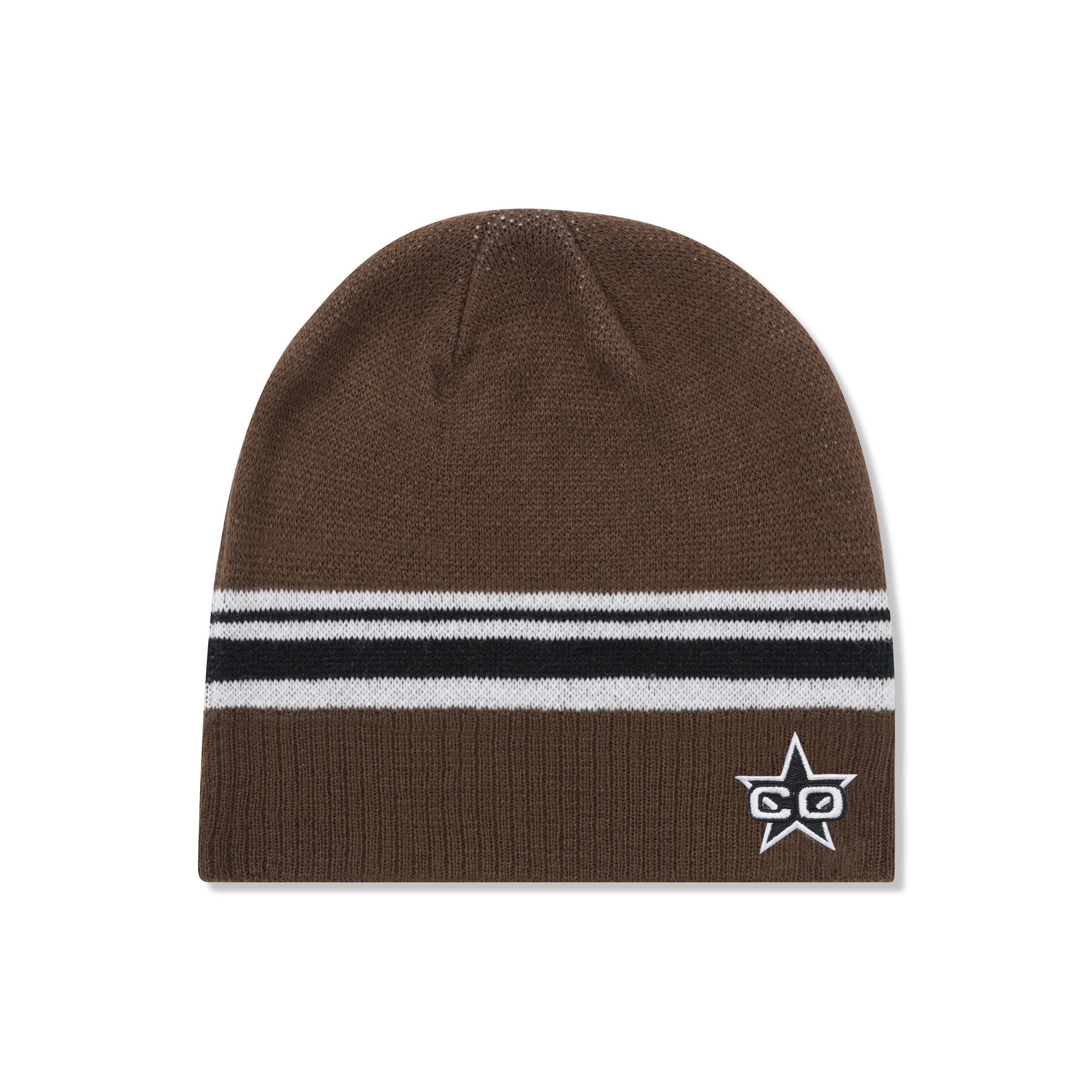 Cash Only Star Skully Beanie - Brown – Palm Isle Skateshop