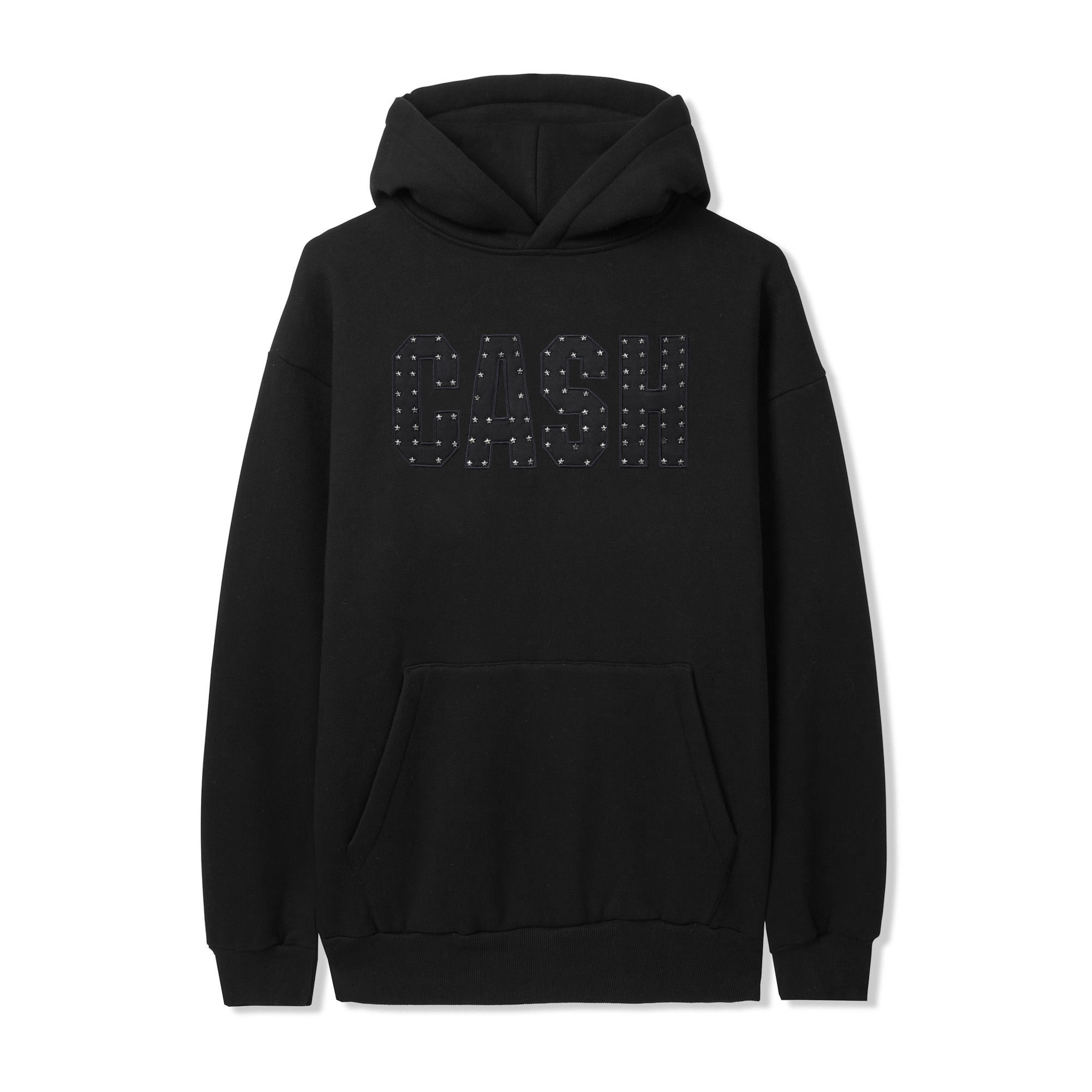 【CASH ONLY】 Star Pullover - Black Cash Only Stars Pullover Hood - Black – Palm Isle Skateshop