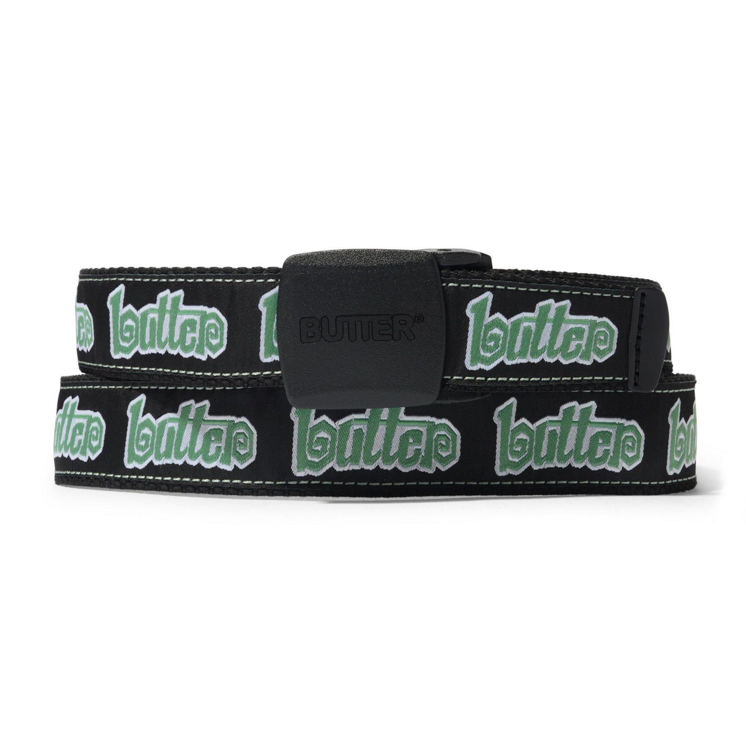 Butter Goods Swirl Woven Belt - Black – Palm Isle Skateshop
