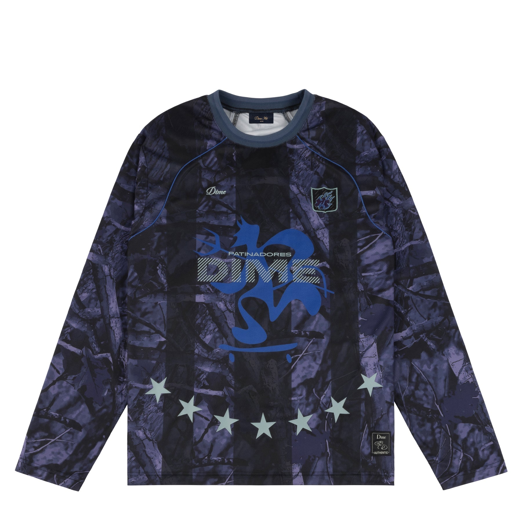 Dime Patinadores Jersey - Violet – Palm Isle Skateshop